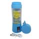 Блендер Smart Juice Cup Fruits USB Голубой 4 ножа