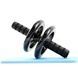 Фитнес колесо для пресса AB Wheel AA Черное