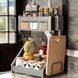 Стелаж кухонний сушарка для посуду 35см kitchenware PM-24-1-5 Чорний