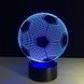 Настільний світильник New Idea 3D Desk Lamp Футбольний м'яч