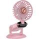 Мини-вентилятор аккумуляторный на присоске Mini Fan TP-01 Розовый