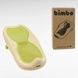 Подставка в ванночку для купания малышей 27х52х20см BM-12074 Bimbo Белая с салатовым