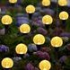 Светильник садовый декоративный Шары с пузырьками на солнечной панели garden light Теплый свет