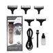 Тример чоловічий для вусів та борід ROZIA S2 hair clippers AND 6162-3 Сірий з чорним