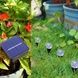 Светильник садовый декоративный Шары с пузырьками на солнечной панели garden light Теплый свет