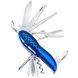 Нож складной туристический мультитул 11в1 Traveler K5011 GSC Black/Blue Голубой