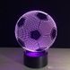 Настільний світильник New Idea 3D Desk Lamp Футбольний м'яч