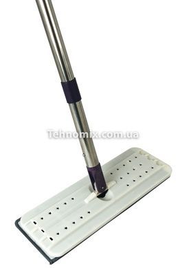 Комплект для прибирання сміття і швабра з віджиманням EasyMop 10л Бежево-фіолетовий