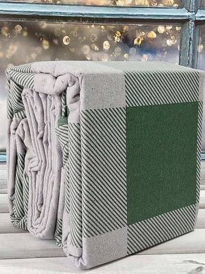Постільна білизна Cotton collection 41901 Фланель Бавовна Євро розмір