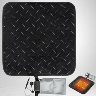 Килимок з підігрівом для ніг usb 45*45см Чорний