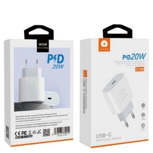 Зарядний пристрій WUW-C145 white PD 20W