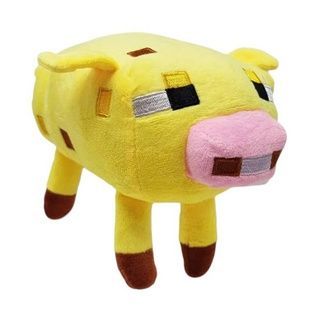Игрушка-брелок Герои блочного мира Майнкрафт Оцелот желтый