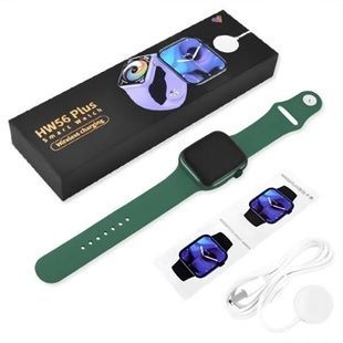 Часы наручные с функцией звонков и смс Smart watch HW56 Plus Зеленые