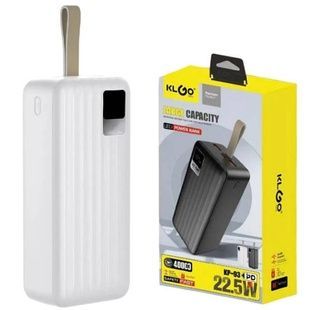 Power bank зі швидкою зарядкою 40000mAh 22,5W KP-93 Білий
