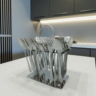 Набір столових приладів ложки, вилки 12 персон/36 предметів CUTLERY SET CD-04 Хром