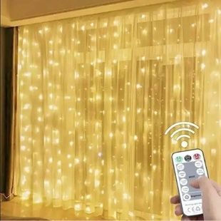 Гірлянда штора 3x2м 300LED USB з пультом