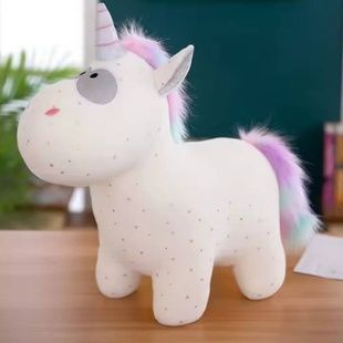 Игрушка мягкая Единорог 40см М 14350Белый