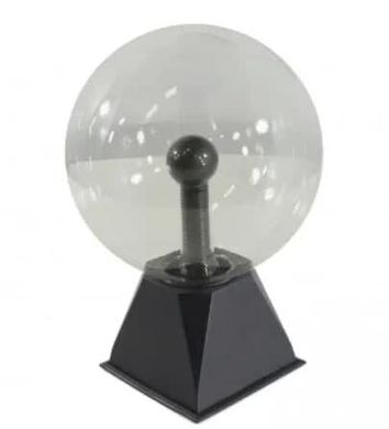 Плазменный шар с молниями диаметр 10 см