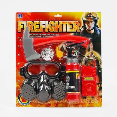 Набор пожарника 6 предметов Firefighter