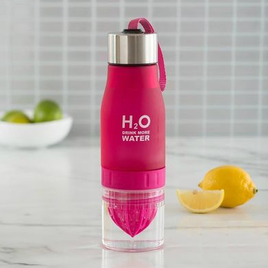 Пляшка соковижималка H2O pink