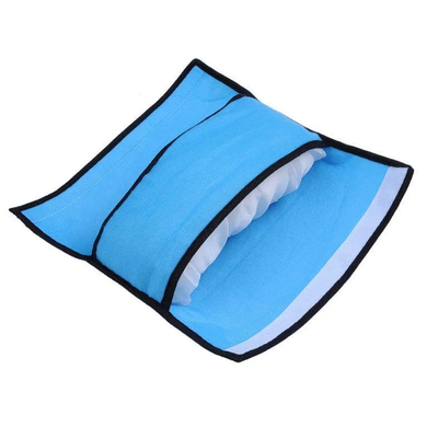 Подушка-накладка SUNROZ на ремень безопасности для детей Голубой