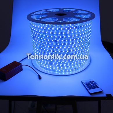 Светодиодная лента LED 5050 Синяя 100m 220V