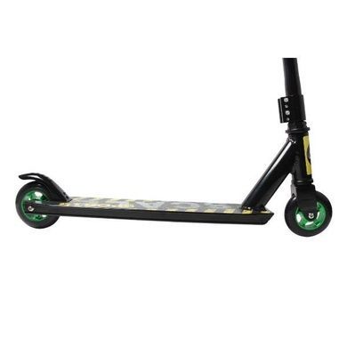 Самокат трюковый ⌀-100 мм до 100кг 49*11 *62см Scale Sports Extrem Черный с желтым