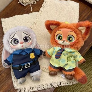 Брелок для ключей с коллекционной фигуркой Disney Зверополис 15 х 7.5 х 8см Лис