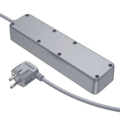 Подовжувач мережевий BOROFONE BAC8 Power 3-position socket (1C3A) (EU/GER) 3м Чорний