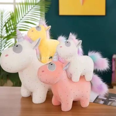 Игрушка мягкая Единорог 40см М 14350Белый