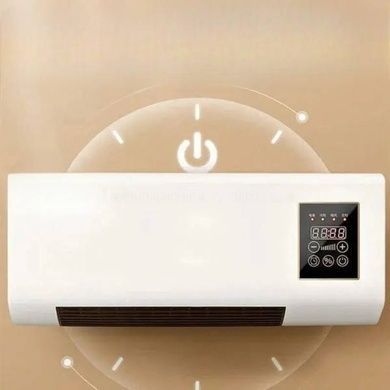 Обогреватель настенный керамический с пультом 2000 Вт Air Conditioner Белый