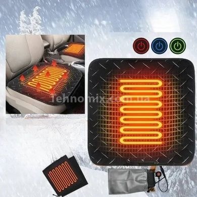 Коврик с подогревом для ног usb 45*45см Черный