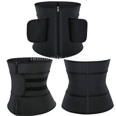 Утягивающий пояс для похудения Waist training corset Черный L