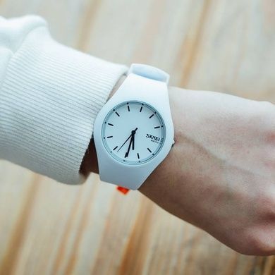 Годинники жіночі Skmei Rubber White II 9068C