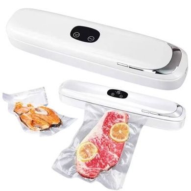 Вакуумний пакувальник Vacuum sealer Білий