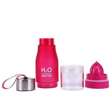 Пляшка соковитискач H2O pink