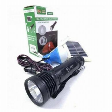 Фонарик ручной BL YW-037 + Лампа + Солнечная панель