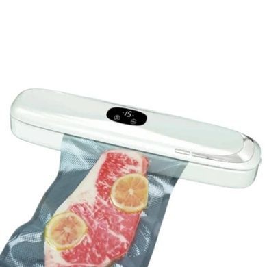 Вакуумний пакувальник Vacuum sealer Білий
