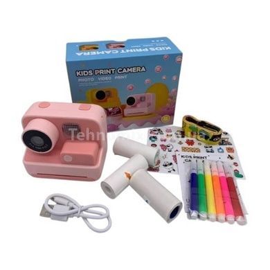 Камера моментального друку KIDS MINI CAMERA PRINTER Рожева