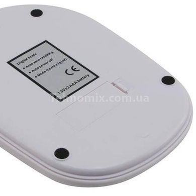 Весы кухонные QZ-158 5кг (0,5г) Белые