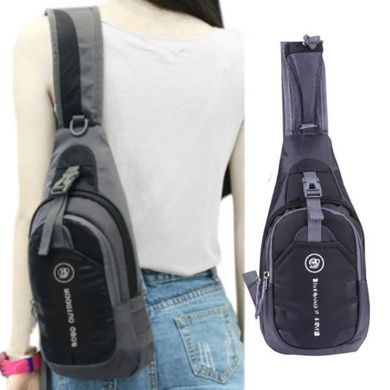 Сумка-бананка спортивная City Bag Черная