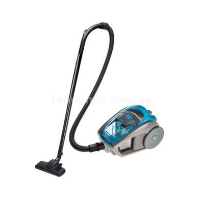 Пилосос контейнерний із НЕРА фільтром 220V 3000W MS 4404 Сірий із блакитним
