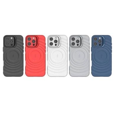 Чохол MagSafe soft-touch with stand Iphone 15 Pro Max Red