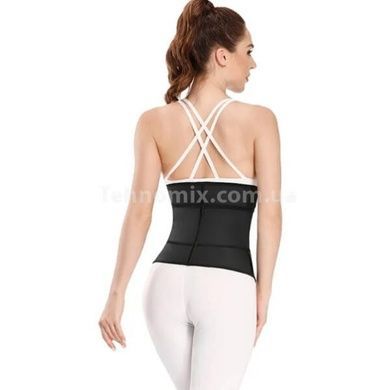Утягивающий пояс для похудения Waist training corset Черный L