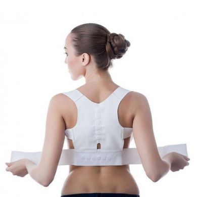 Ортопедичний коректор для вирівнювання постави Power Magnetic Posture Sport L