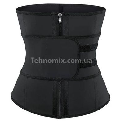 Утягивающий пояс для похудения Waist training corset Черный L