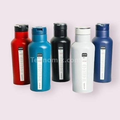 Термос із нержавіючої сталі 500мл Vacuum cup Синій