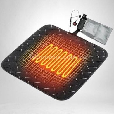Коврик с подогревом для ног usb 45*45см Черный
