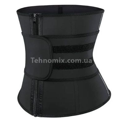 Утягивающий пояс для похудения Waist training corset Черный L