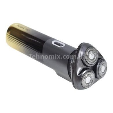 Електробритва Shaver Rozia HT-9540 Чорна із золотим